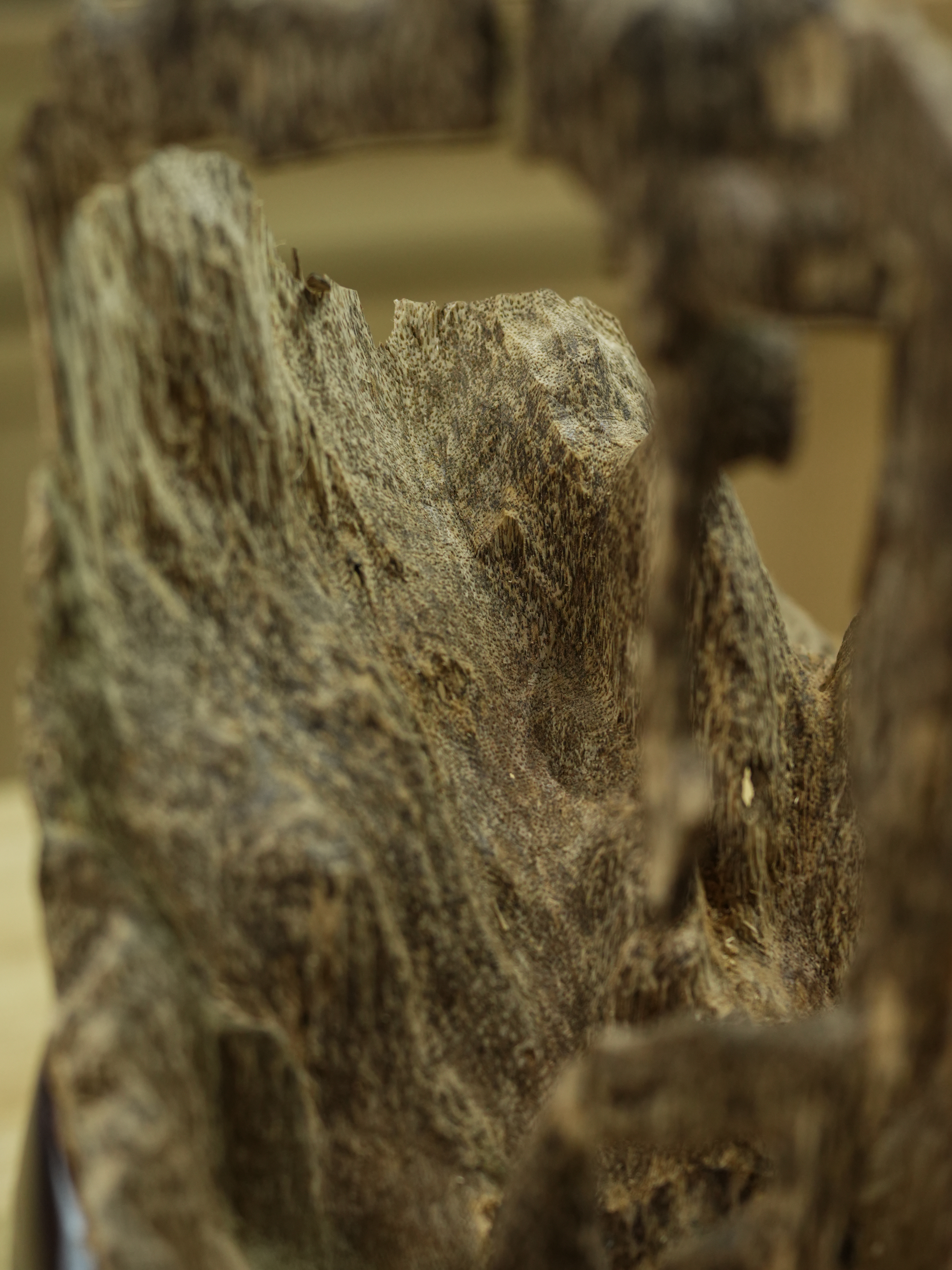 "SOLD OUT" Natural Vietnamese Agarwood Sculpture – Mountain Forest Landscape | Vietnamese Oud Display