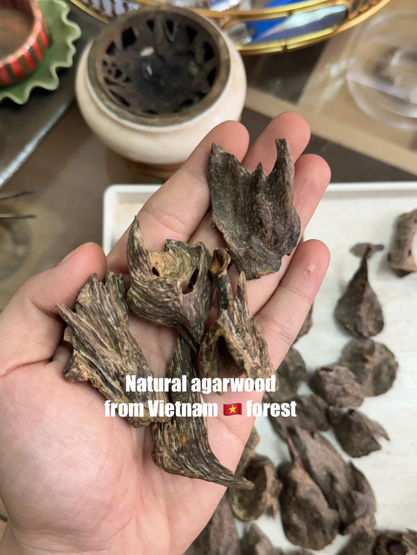 Super High-Oil Agarwood Island Peaks – Rare Vietnamese Wild Agarwood Incense (Limited Collector’s Edition)